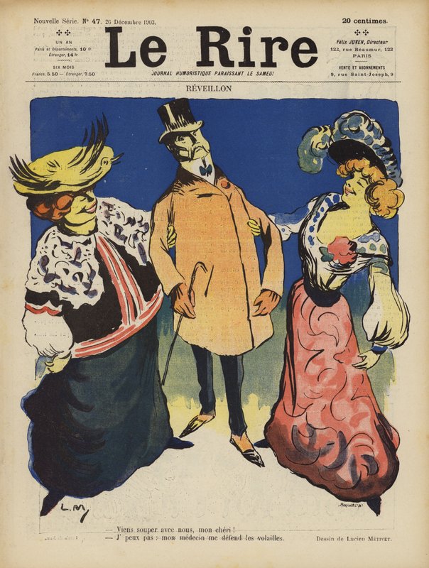 Ilustrace pro Le Rire od Lucien Metivet