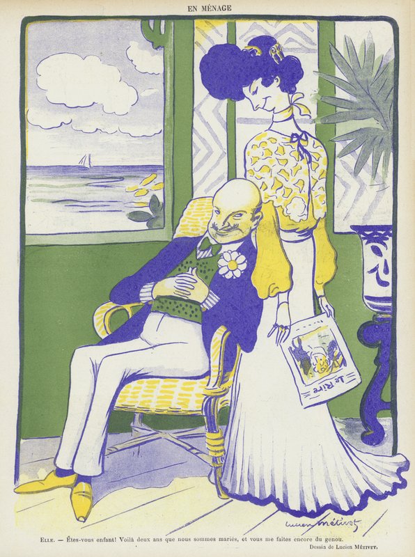 Ilustrace pro Le Rire od Lucien Metivet