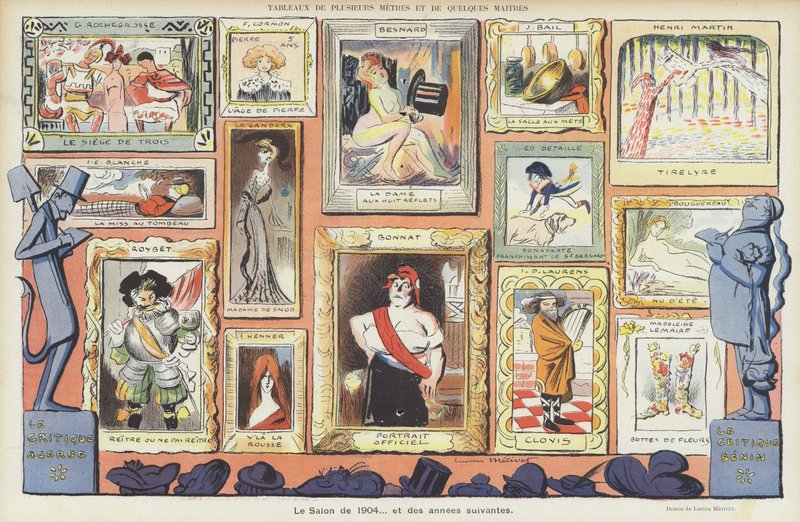Ilustrace pro Le Rire od Lucien Metivet