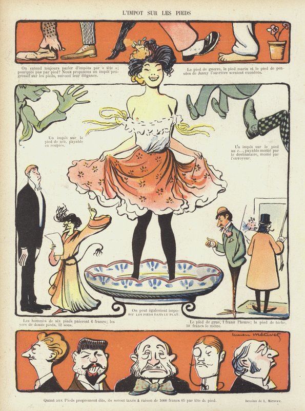 Ilustrace pro Le Rire od Lucien Metivet