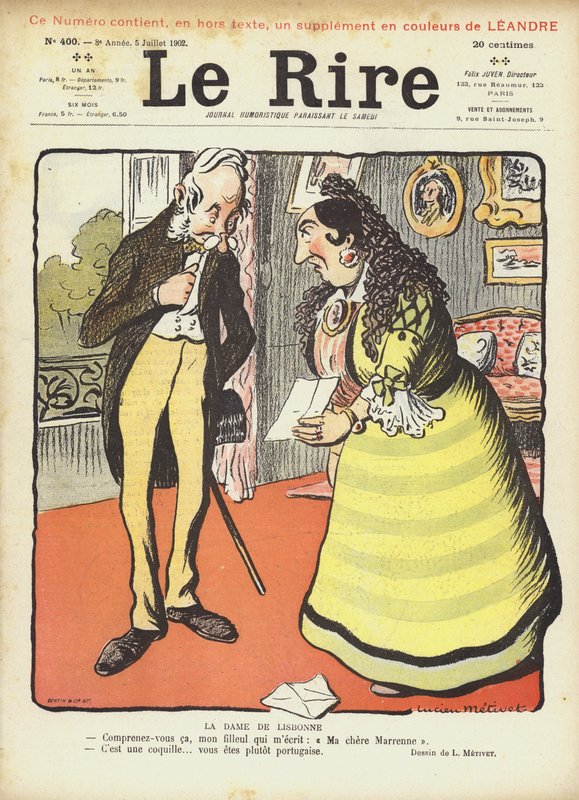 Ilustrace pro Le Rire od Lucien Metivet