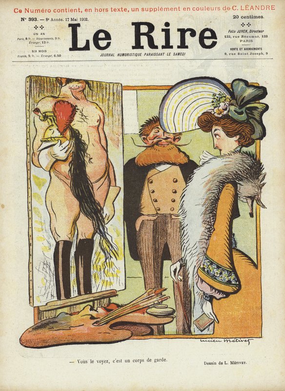 Ilustrace pro Le Rire od Lucien Metivet