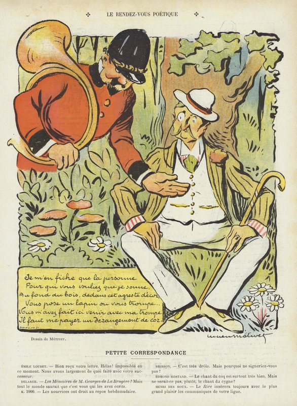 Ilustrace pro Le Rire od Lucien Metivet