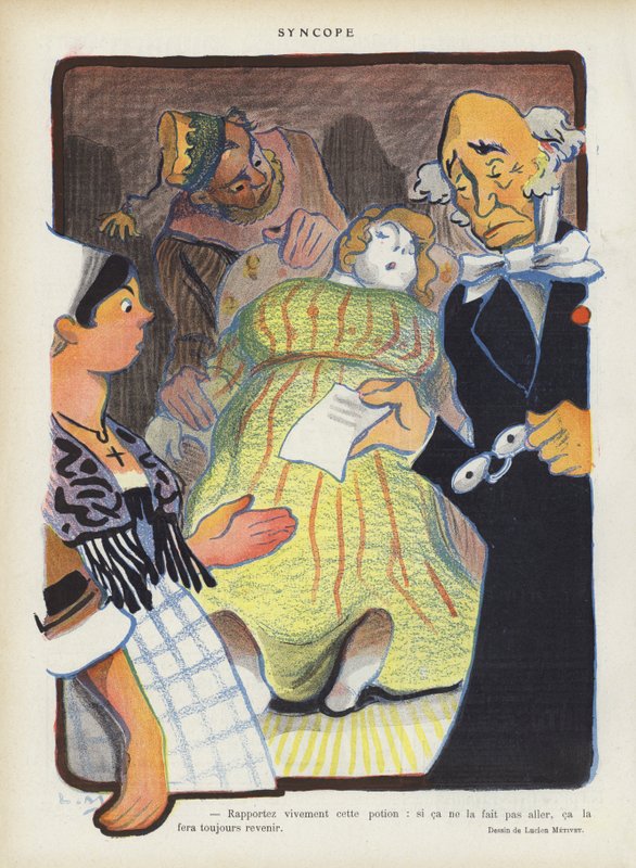 Ilustrace pro Le Rire od Lucien Metivet