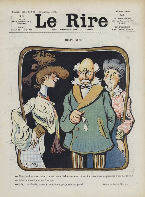 Ilustrace pro Le Rire od Lucien Metivet