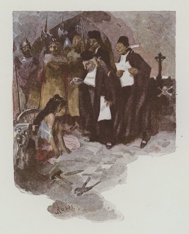 Ilustrace pro Notre-Dame De Paris od Victora Huga od Lucius Rossi