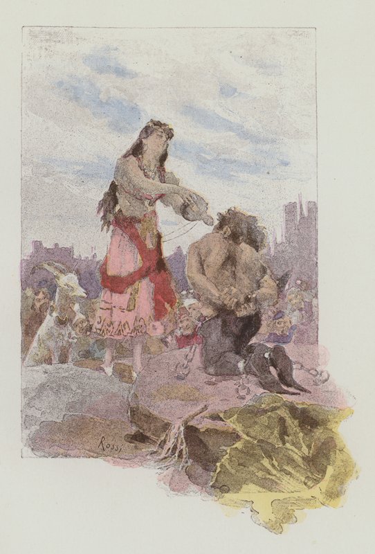 Ilustrace pro Notre-Dame De Paris od Victora Huga od Lucius Rossi