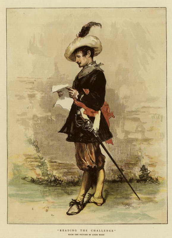 Čtení výzvy od Lucius Rossi