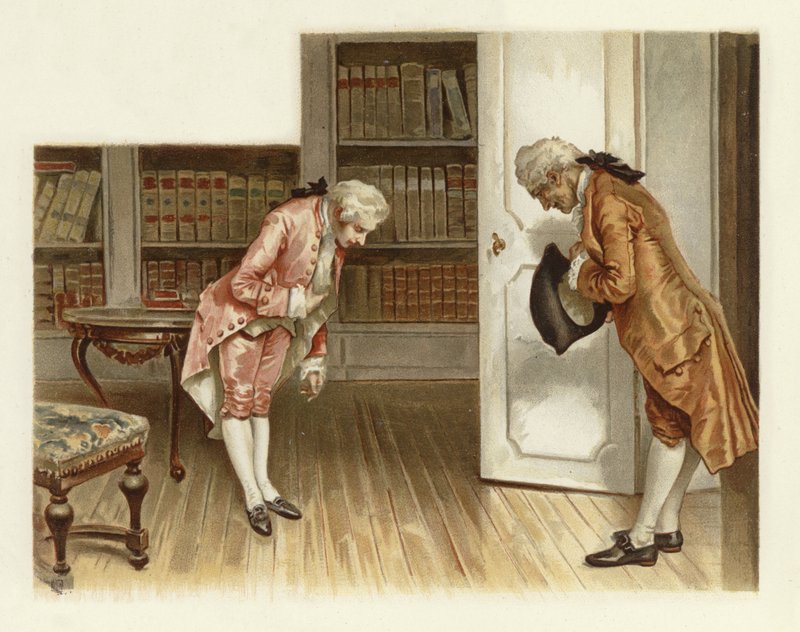 Ilustrace pro The School for Scandal (chromolitho) od Lucius Rossi
