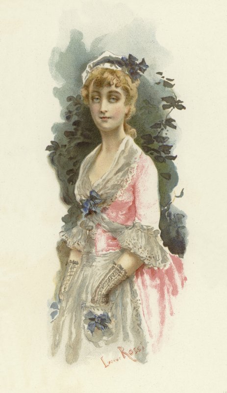 Ilustrace pro The School for Scandal (chromolitho) od Lucius Rossi