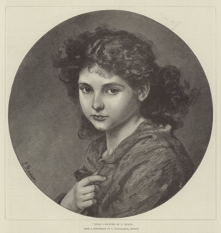 Nina od Ludwig Knaus