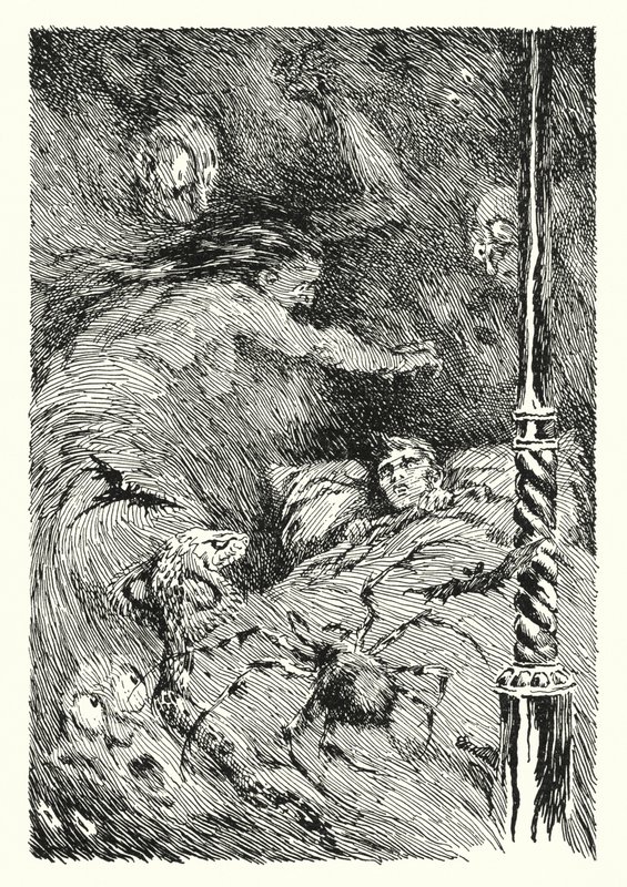 Ilustrace k Obrazu Doriana Graye od Oscara Wilda (litho) od Lui Trugo