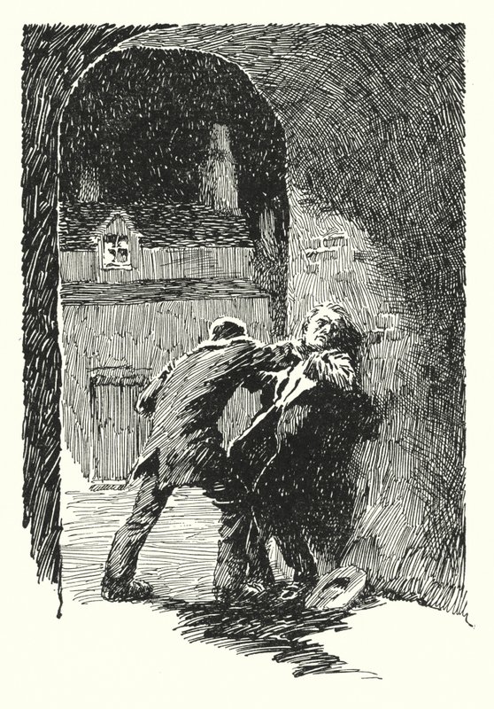 Ilustrace k Obrazu Doriana Graye od Oscara Wilda (litho) od Lui Trugo