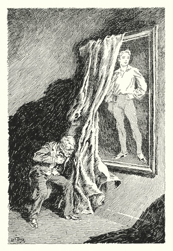 Ilustrace k Obrazu Doriana Graye od Oscara Wilda (litho) od Lui Trugo
