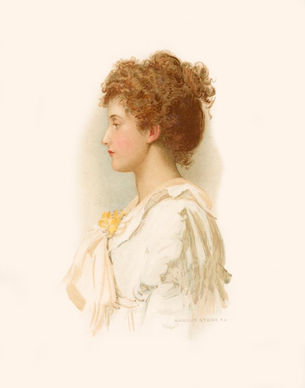 Tennysonova Adeline od Marcus Stone