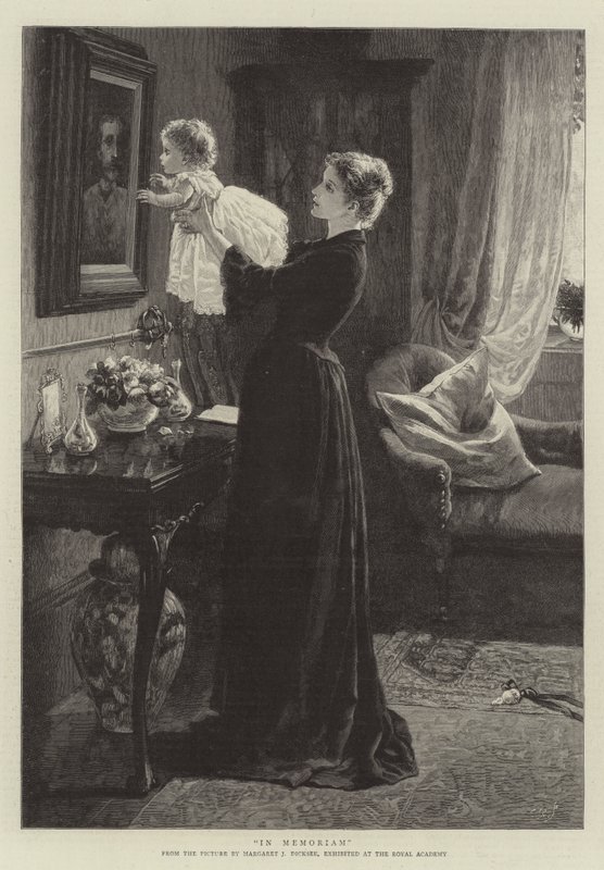 Ve vzpomínce od Margaret Isabel Dicksee