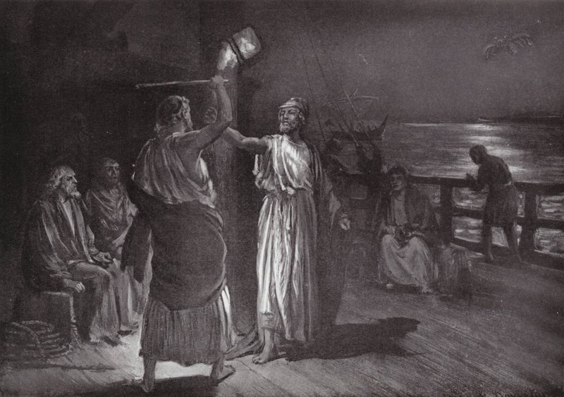 "Stávkuj, ale poslouchej mě" (litografie) od Margaret (after) Dovaston