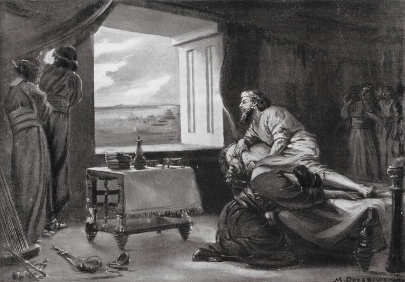 Zatmění Slunce od Margaret (after) Dovaston