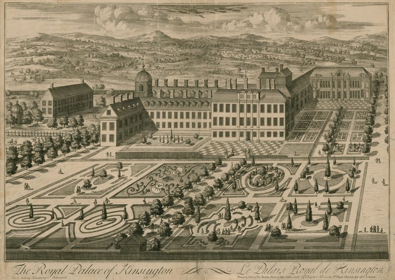 Královský palác v Kensingtonu, Londýn od Mark Anthony Hauduroy