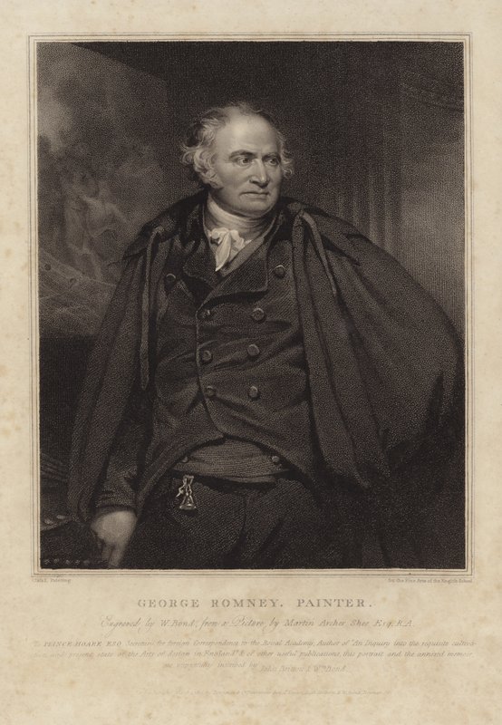 George Romney od Martin Archer Shee