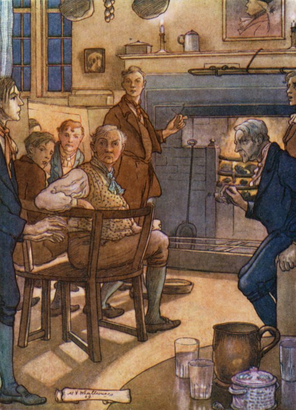Ilustrace pro Silase Marnera od Mary V. Wheelhouse
