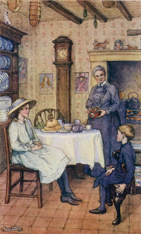 Scéna ze Slowcoach od Edwarda Verralla Lucase od Mary V. Wheelhouse