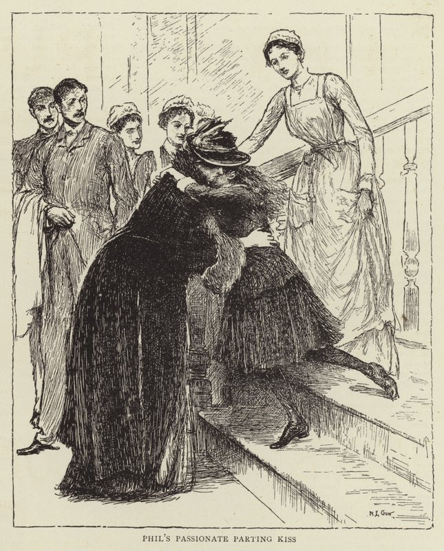 Ilustrace k Příběhu sestry od Honnor Morten od Mary L. Gow