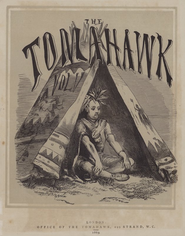 Ilustrace pro časopis The Tomahawk od Matthew