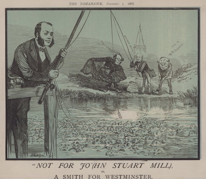 Ne pro Jo (hn Stuart Mill) nebo, A Smith pro Westminster (barevné lito) od Matthew