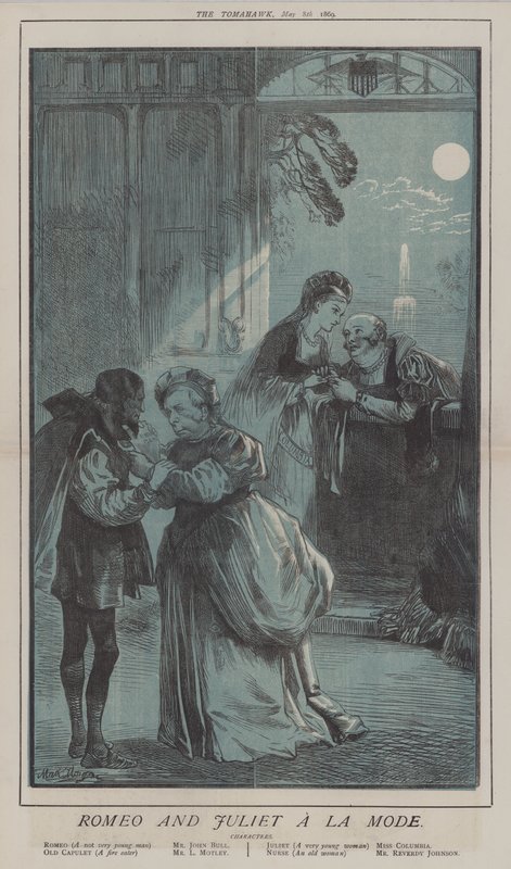 Romeo a Julie A La Mode (barevné lito) od Matthew