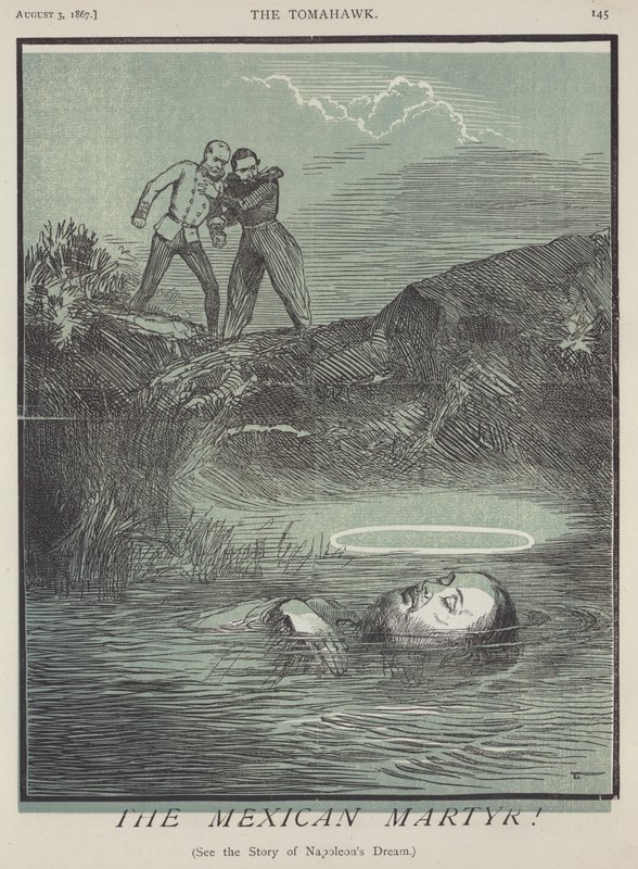 Mexický mučedník (barva litho) od Matthew