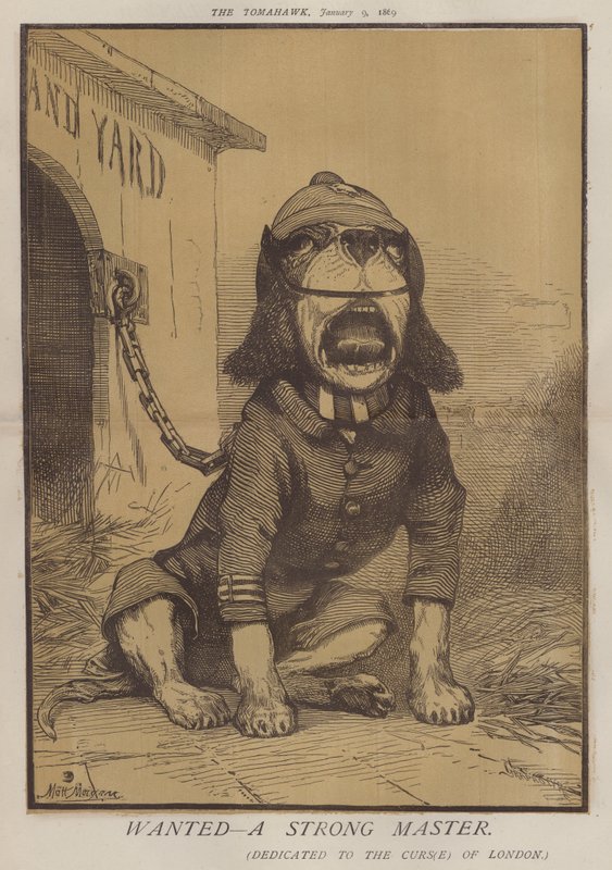 Wanted - a Strong Master (color litho) od Matthew