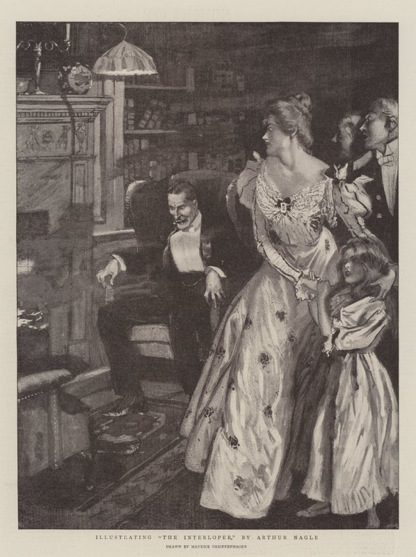 Ilustrující Vetřelec od Maurice Greiffenhagen