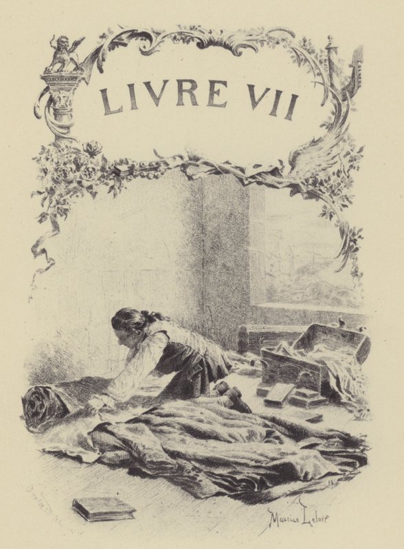 Ilustrace ke knize VII Les Confessions de Jean-Jacques Rousseau od Maurice Leloir