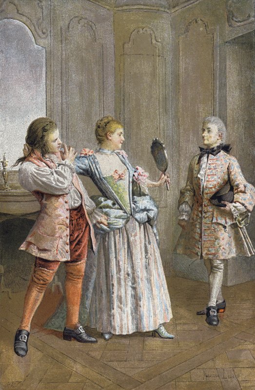 Zrcadlo od Maurice Leloir