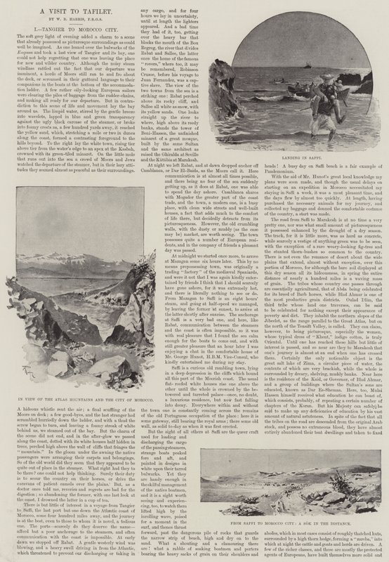 Návštěva Tafilet, Tanger do Maroka od Maurice Romberg