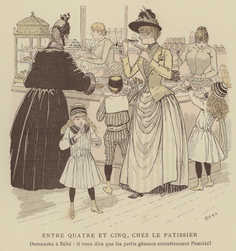 Ilustrace pro Paris Brillant (barevná litografie) od Maurice Charles Mathieu Bonvoisin