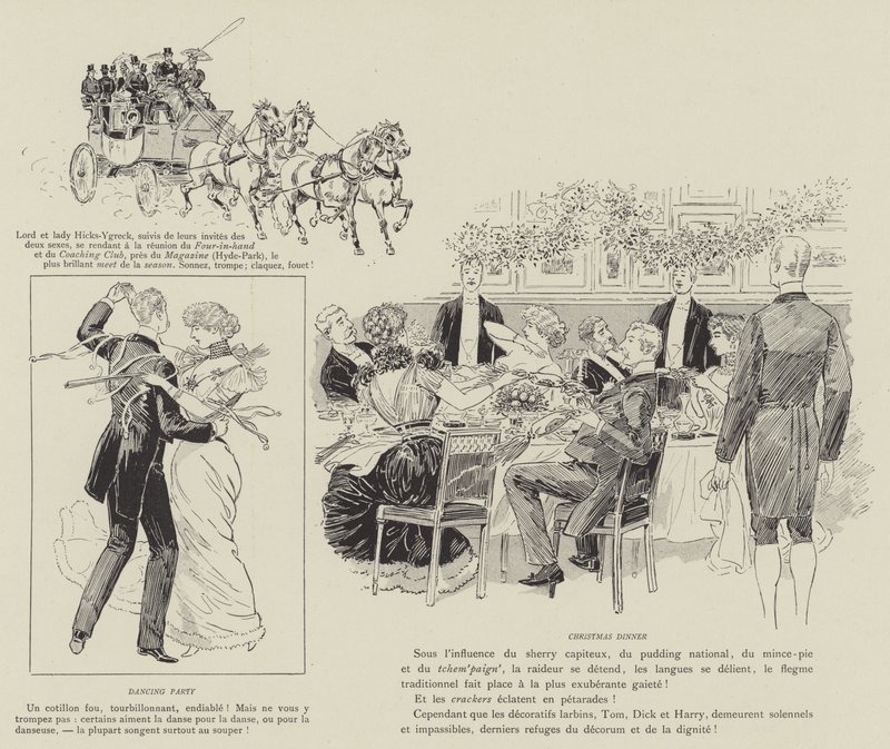Ilustrace pro La Vie De Londres od Mars od Maurice Charles Mathieu Bonvoisin
