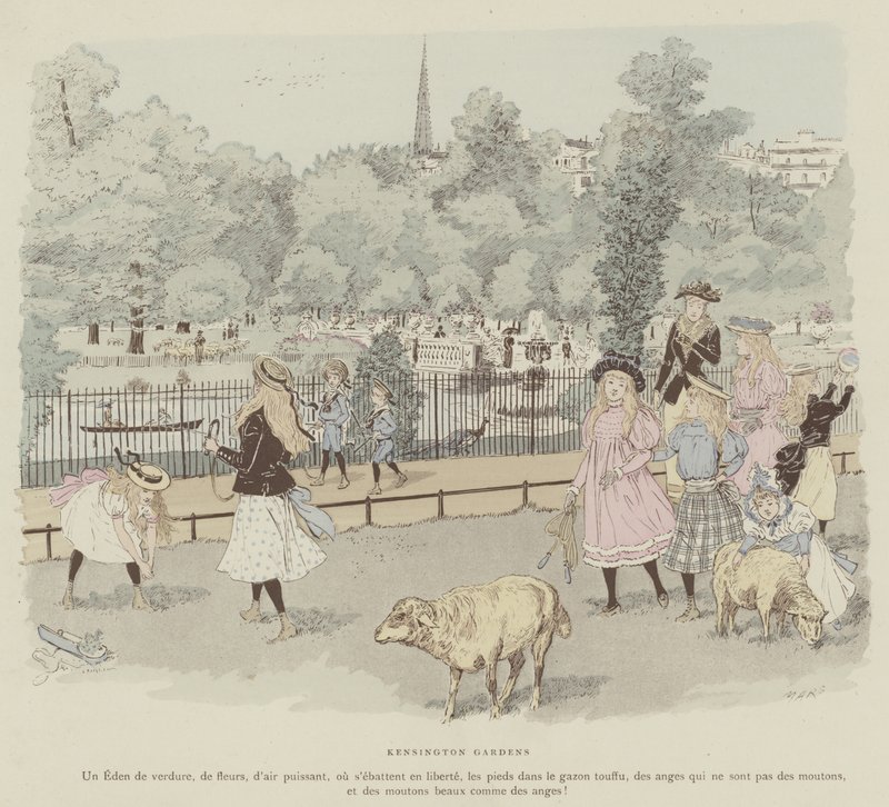 Ilustrace pro La Vie De Londres od Mars od Maurice Charles Mathieu Bonvoisin