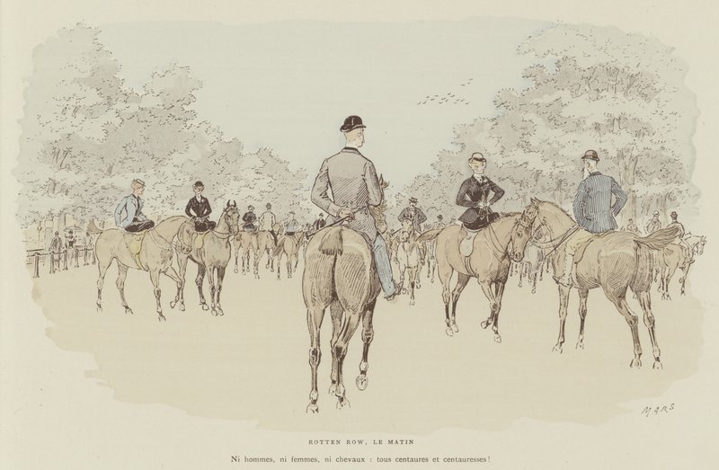 Ilustrace pro La Vie De Londres od Mars od Maurice Charles Mathieu Bonvoisin