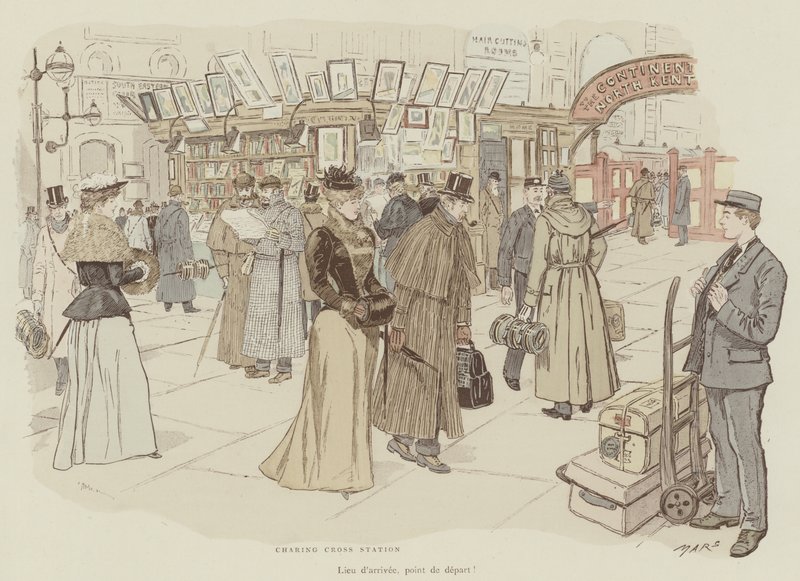 Ilustrace pro La Vie De Londres od Mars od Maurice Charles Mathieu Bonvoisin