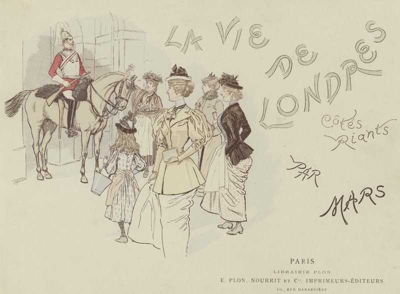 Ilustrace pro La Vie De Londres od Mars od Maurice Charles Mathieu Bonvoisin