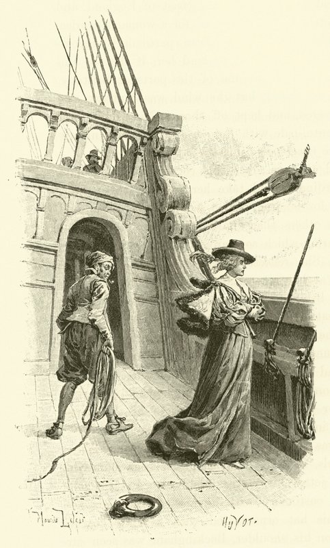 Ilustrace pro Tři mušketýři (rytina) od Maurice Leloir