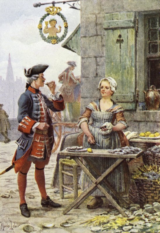 LEcaillere, ústřice od Maurice Leloir