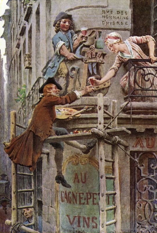 Malíř znamení od Maurice Leloir