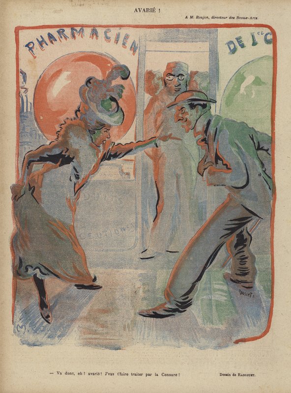 Ilustrace pro Le Rire od Maurice Radiguet