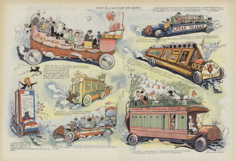 Ilustrace pro Le Rire od Maurice Radiguet