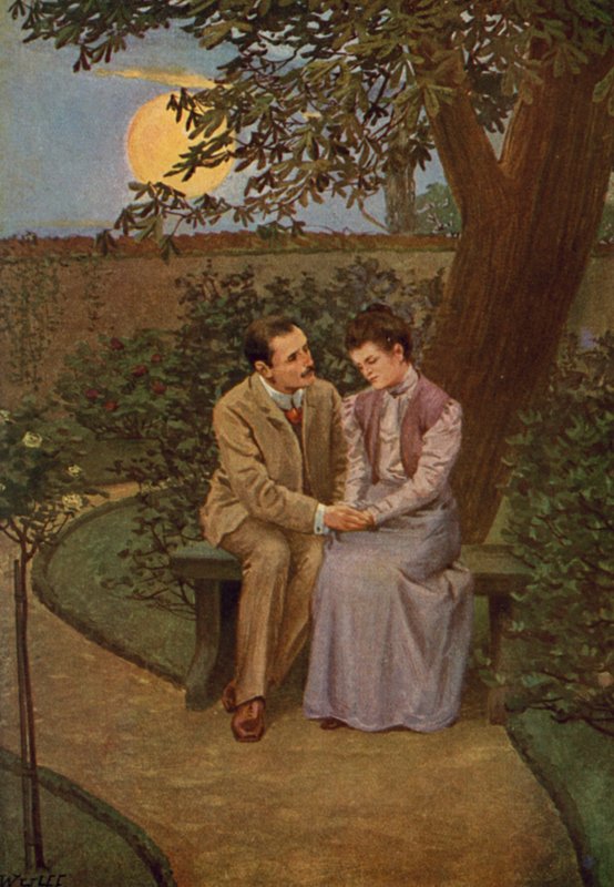 Ilustrace pro Jane Eyre od Charlotte Bronte (barevné lito) od Max Wulff