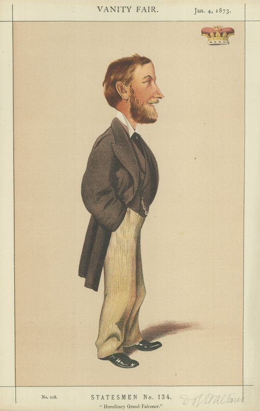 William Amelius Aubrey De Vere Beauclerk, vévoda ze St Albans od Melchiorre Delfico