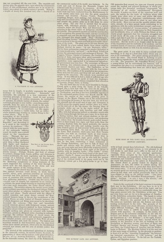 Mezinárodní výstava v Antverpách 1894 od Melton Prior